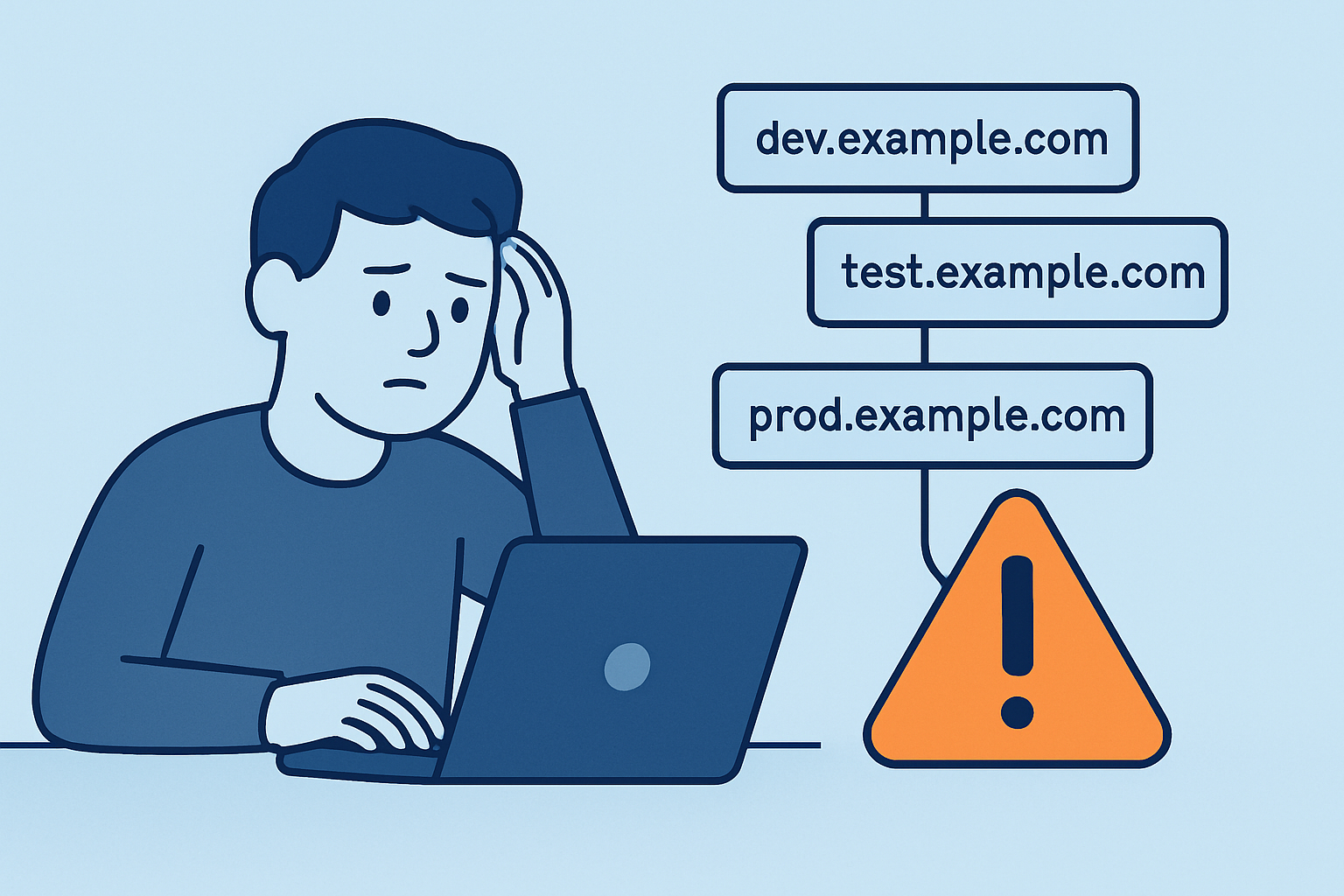 When Development Subdomains Become Production Liabilities